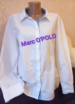 Класична люксова  біла сорочка жіноча блуза marc o'polo рубашка