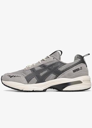 Asics gel-1090 v2 oyster grey1 фото