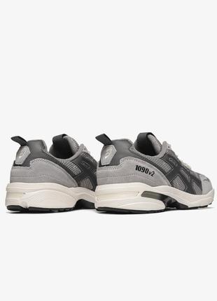 Asics gel-1090 v2 oyster grey7 фото