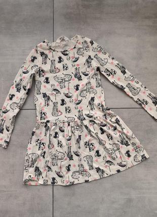 Платье с длинным рукавом h&amp;m