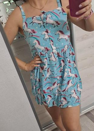 Сукня літня легенька підліткова на 13-15 років