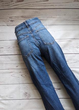 Сині джинси, широкі джинси від h&m6 фото