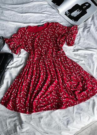 Сукня у квітковий принт1 фото