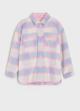 Куртка-рубашка в клетку sinsay
