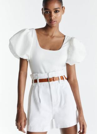 Шорти з деніму zara.