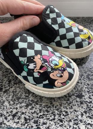 Детские мокасины, кроссовки от zara disney, размер 22