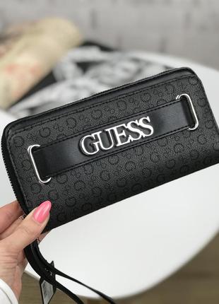 Гаманець жіночий guess оригінал creswell logo multi-organizer wristlet гесс органайзер