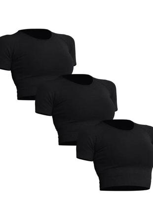 Спортивний топ з закритою спиною м