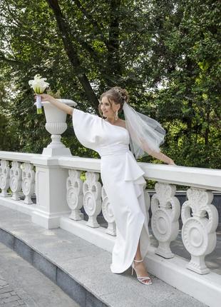 Продам свадебное/вечернее платье дизайнера olya mak.