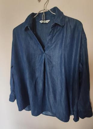 Блуза деним f&amp;f р. 40