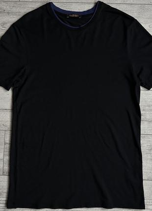 Футболка roberto cavalli underwear slim fit black t-shirt