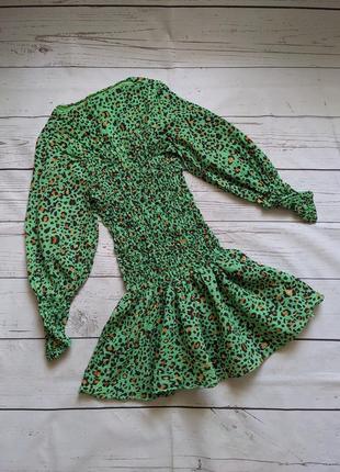 Сукня, плаття  в принт на резинці від h&m