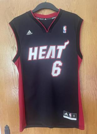 Баскетбольна майка adidas nba miami heat lebron james 6