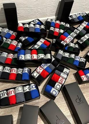 Набор комплект трусы 5 шт в стиле calvin klein