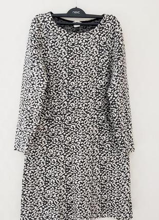 Платье трикотажное h&m женское