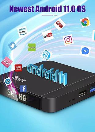Tanix w2 4k android tv box 4gb/32gb android 11