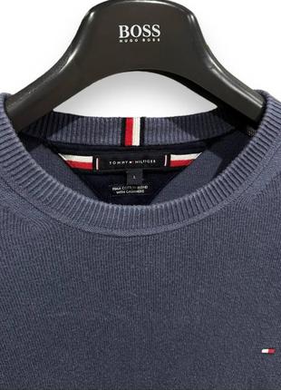 Оригінал tommy hilfiger кашеміровий светр кофта2 фото