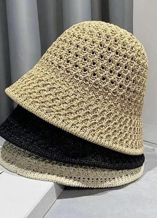 Панама, шляпа соломенная