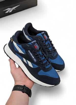 Мужские замшевые кроссовки с сеткой в стиле reebok classic 🆕 кроссовки рибок