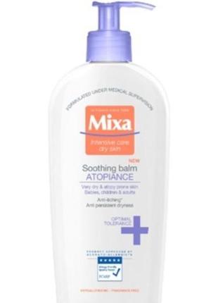 Молочко mixa body & hands, для чувствительной кожи тела, склонной к атопии, 400 мл.