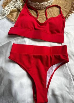 Купальник 👙 тканина рубчик