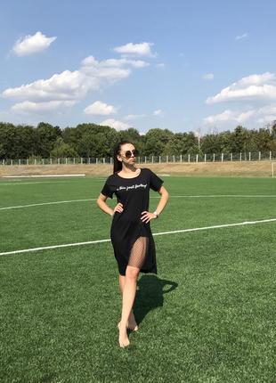 Легенька сукня-футболка, one size, timiami 🇮🇹