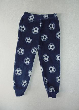 Флисовые штаны футбольный мяч на 3-4 года1 фото