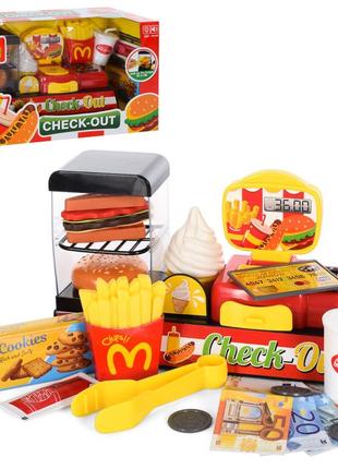 Игровой набор магазин фастфуд 35624 со светом от egorka