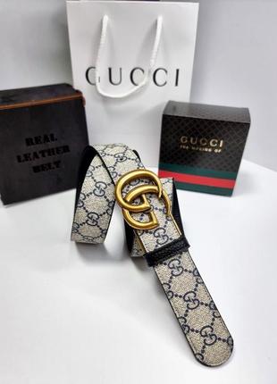 Шкіряний двосторонній ремінь