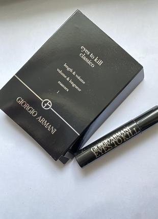 Giorgio sweatshirt with logo ea7 emporio armani blazer bluza pjccz classico length & volume вода туш для вій, 2 мл