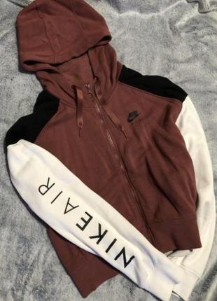 Стильная мастерка nike, спортивная кофта на молнии, укорочения мастерка, кельми