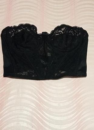 🌺🌺🌺 неймовірно шикарний стильний прозорий корсет бюстгальтер