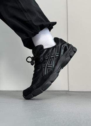 Asics gel-nyc triple black 413 фото