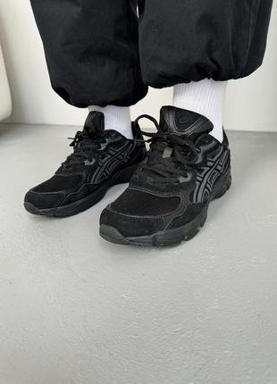 Asics gel-nyc triple black 414 фото