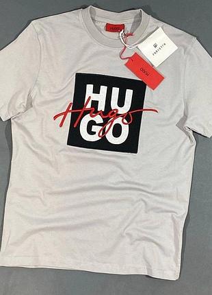 Летняя мужская футболка hugo boss