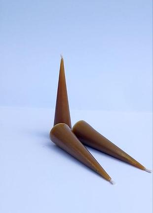 Свеча с лавандой/ свечи из пчелиного воска с эфирным маслом лаванды