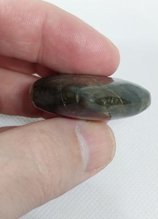 Лабрадор кабошон камень сердце без оправы 40*40*15 мм. натуральный лабрадор индия6 фото