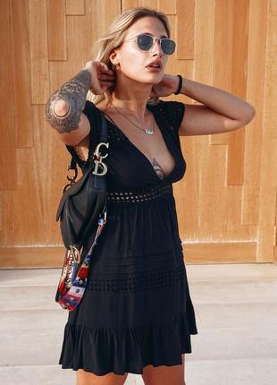 Віскозна ярусна сукня