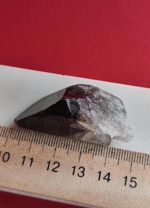Раух топаз камінь 48*24*18 мм. димчастий кварц. камінь без оправи  раухтопаз.4 фото
