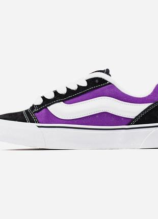 Vans knu running black white⚡️