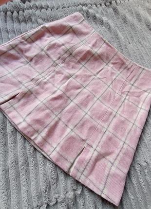Юбка в клетку