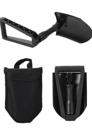 Потрійна лопата mil-tec 2мм сша з чохлом (15522150)