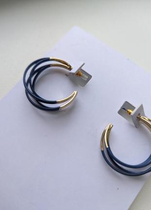 Сережки big metal london