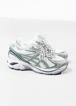 Asics gt-2160 white/silver/green 362 фото