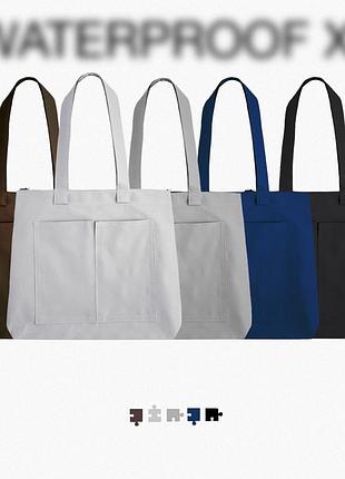 Водонепроникна сумка 🩸  📎на замку 📎з внутрішньою кишенею 📎з кишенями ззовні