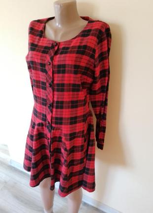 Плаття туніка в клітинку 2