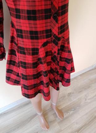 Плаття туніка в клітинку 4
