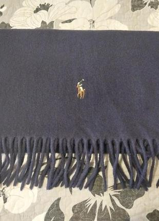 Шарф мужской Camisa Polo Reta Lisa Azul-Marinho.