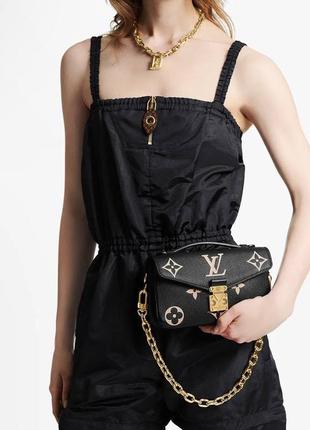 Сумка в стиле lv louis vuitton pochette métis east west 1:1
