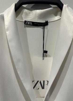Блуза zara шовк віскозний2 фото